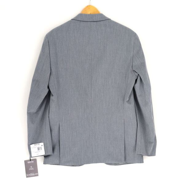 Kenneth Cole Reaction Men's Light Grey Techni-Cole Clooney Slim Blazer Size 38R - Picture 8 of 8